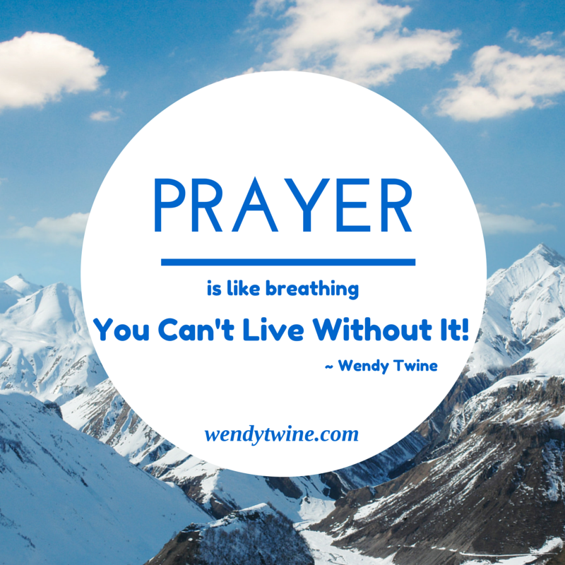 Prayer like breathing